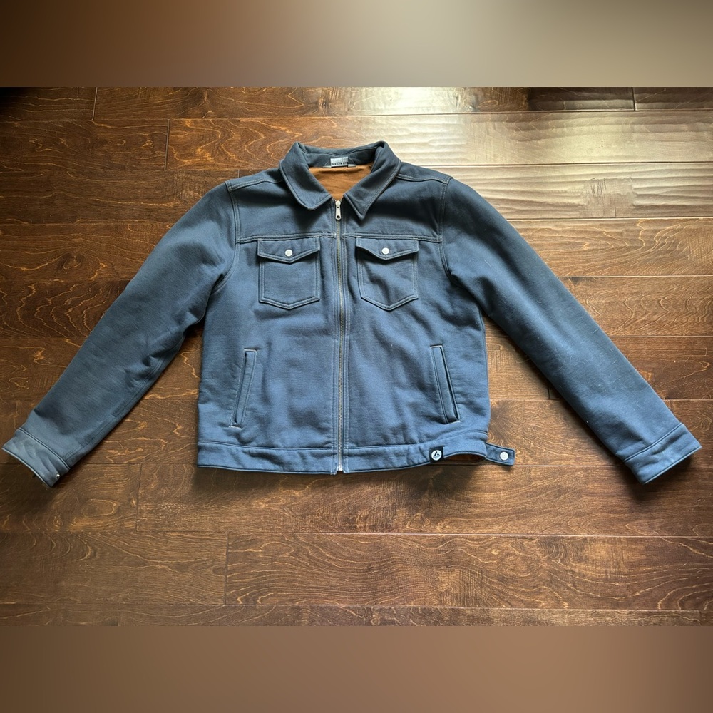 American Giant Fleece Trucker Jacket XL